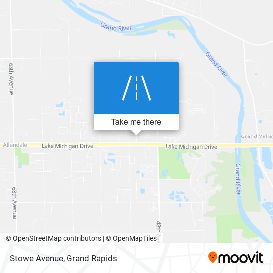 Mapa de Stowe Avenue