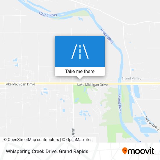 Whispering Creek Drive map