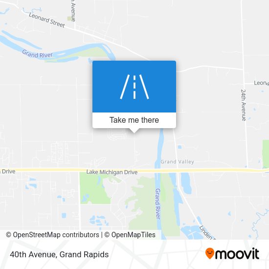 Mapa de 40th Avenue