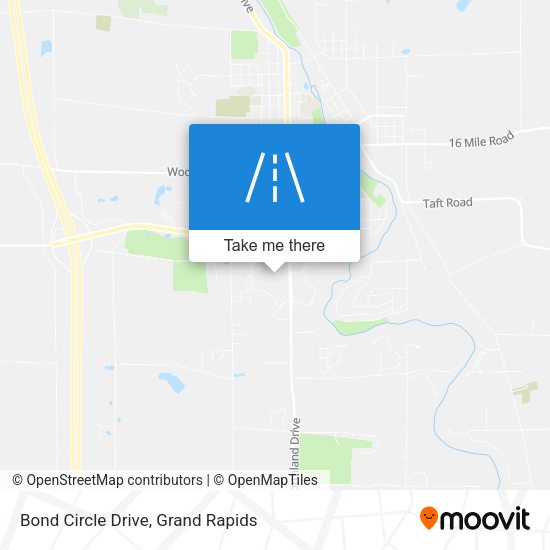 Bond Circle Drive map