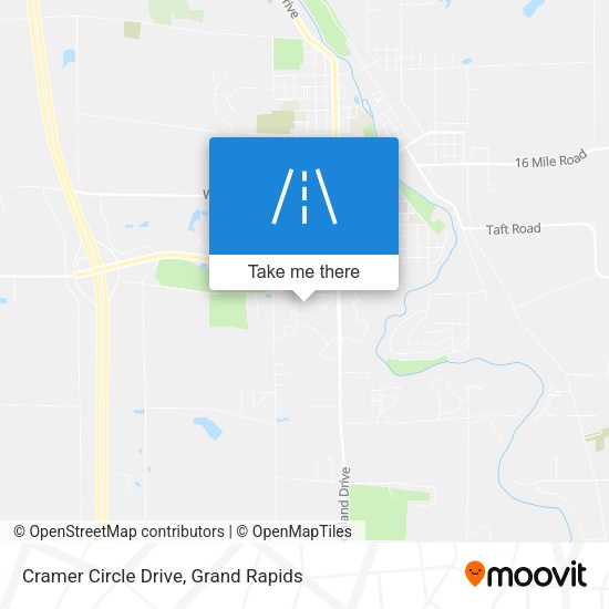 Cramer Circle Drive map