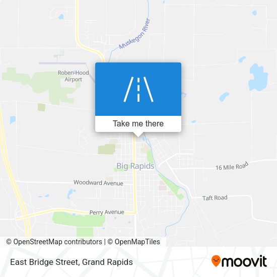 Mapa de East Bridge Street