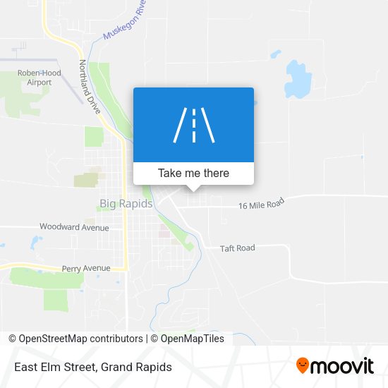 Mapa de East Elm Street