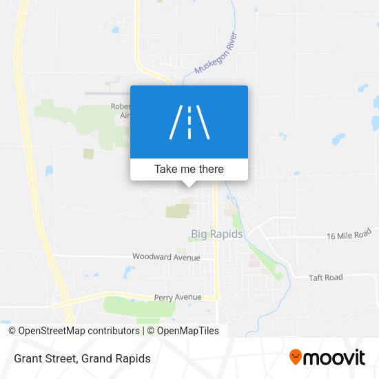 Mapa de Grant Street