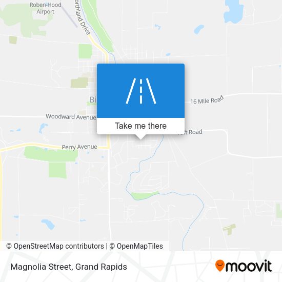 Mapa de Magnolia Street
