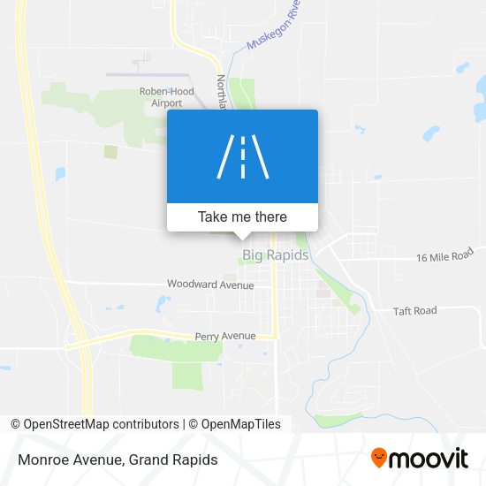 Mapa de Monroe Avenue