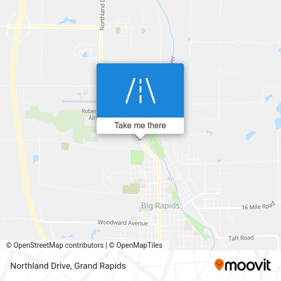 Northland Drive map