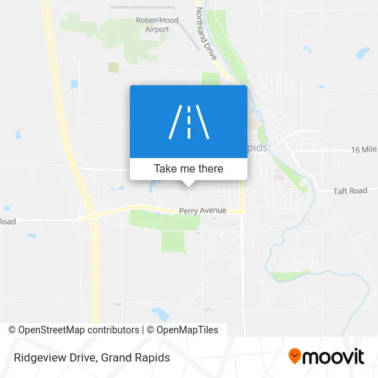 Ridgeview Drive map
