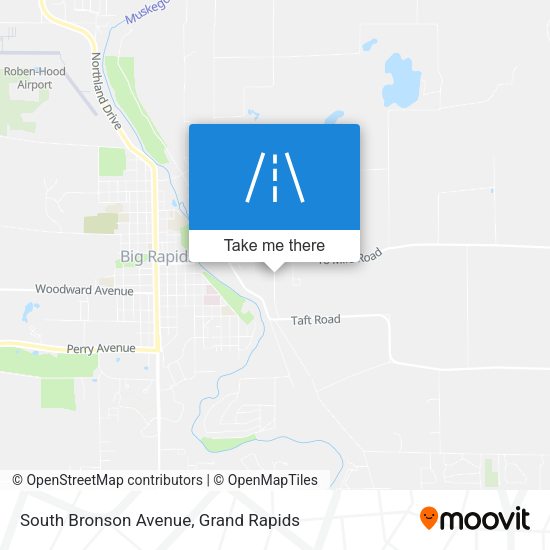 South Bronson Avenue map
