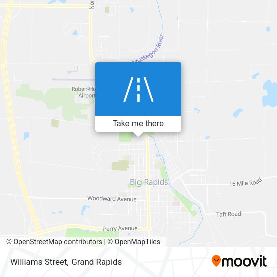 Williams Street map