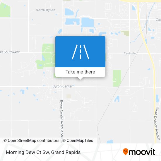 Morning Dew Ct Sw map
