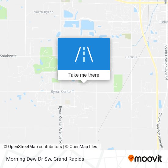 Morning Dew Dr Sw map