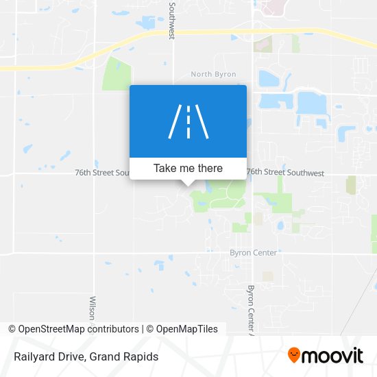 Railyard Drive map