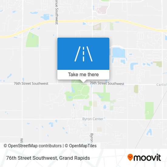 76th Street Southwest map
