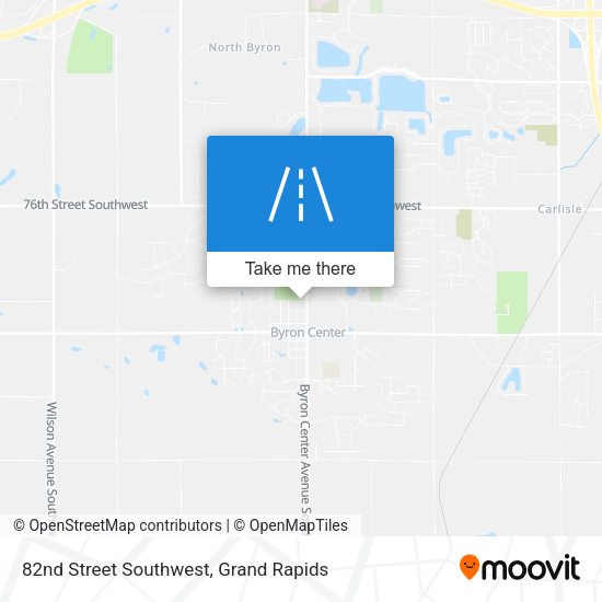 82nd Street Southwest map