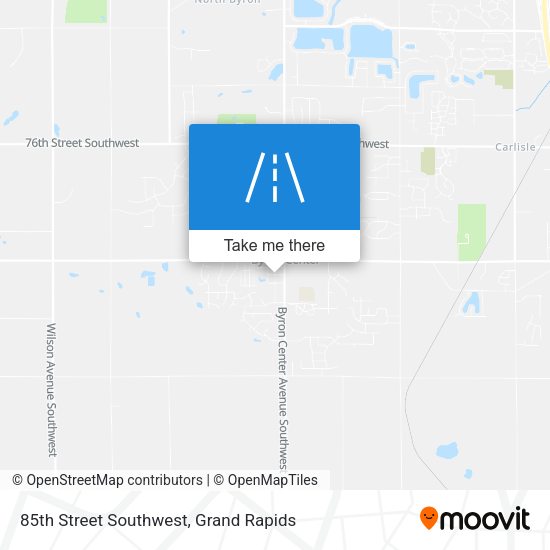 85th Street Southwest map