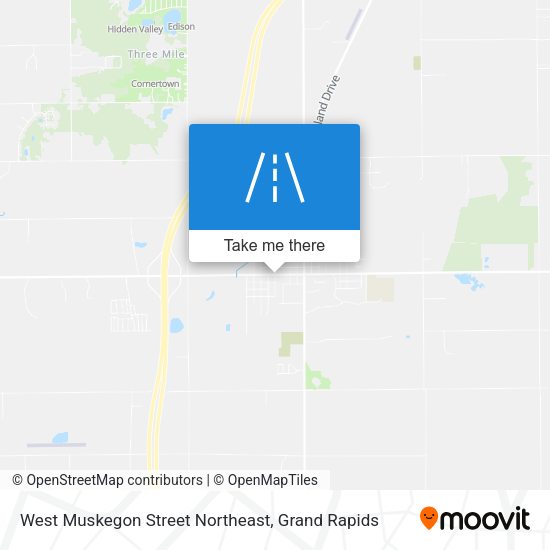 West Muskegon Street Northeast map