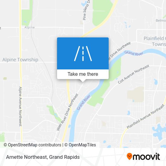 Mapa de Arnette Northeast