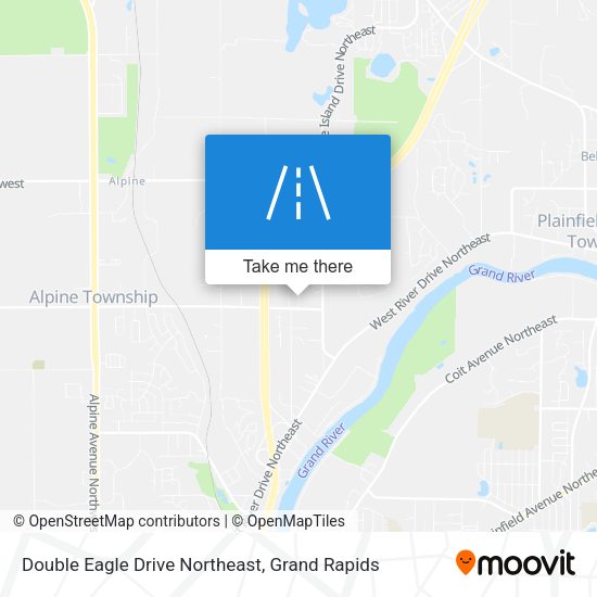 Mapa de Double Eagle Drive Northeast