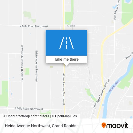Mapa de Heide Avenue Northwest