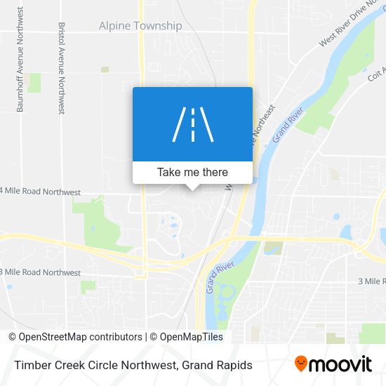 Mapa de Timber Creek Circle Northwest