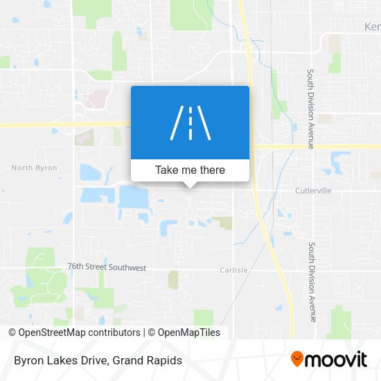 Mapa de Byron Lakes Drive