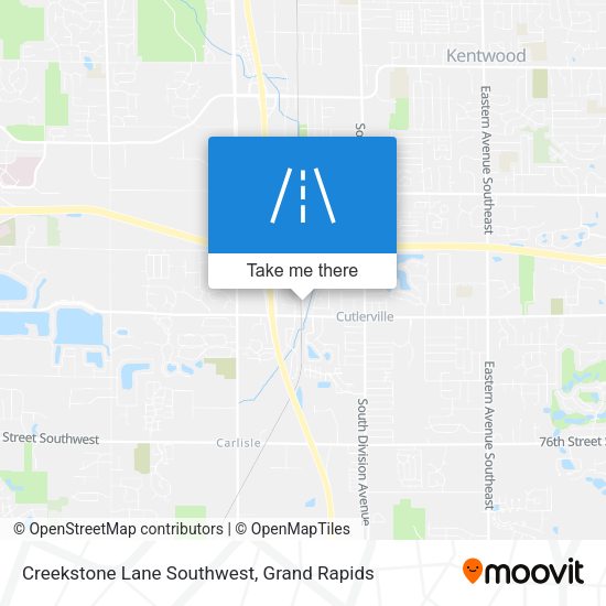 Mapa de Creekstone Lane Southwest