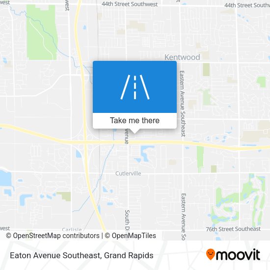 Eaton Avenue Southeast map