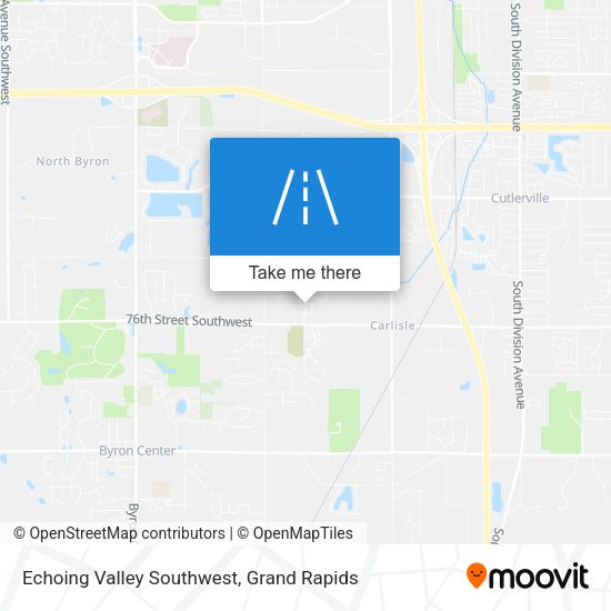 Mapa de Echoing Valley  Southwest