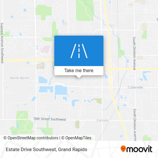Mapa de Estate Drive Southwest