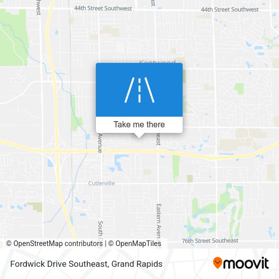 Fordwick Drive Southeast map