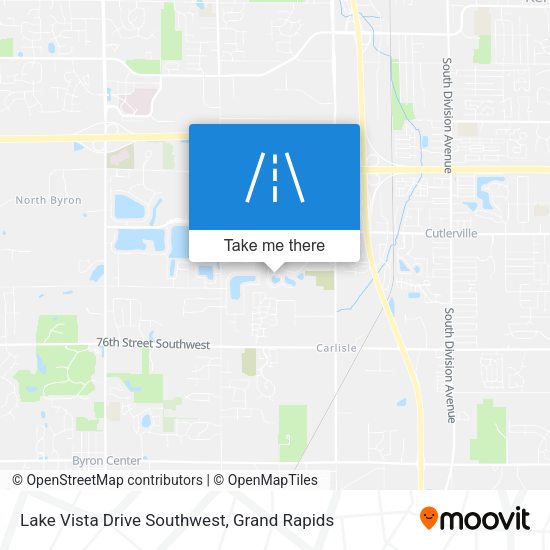 Mapa de Lake Vista Drive Southwest