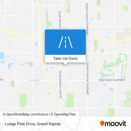 Lodge Pole Drive map