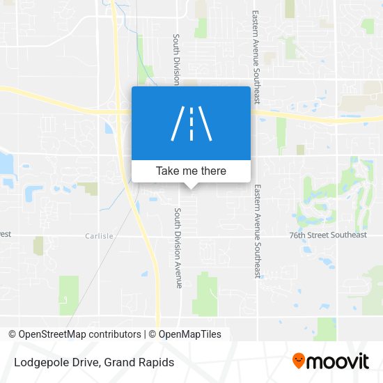 Mapa de Lodgepole Drive