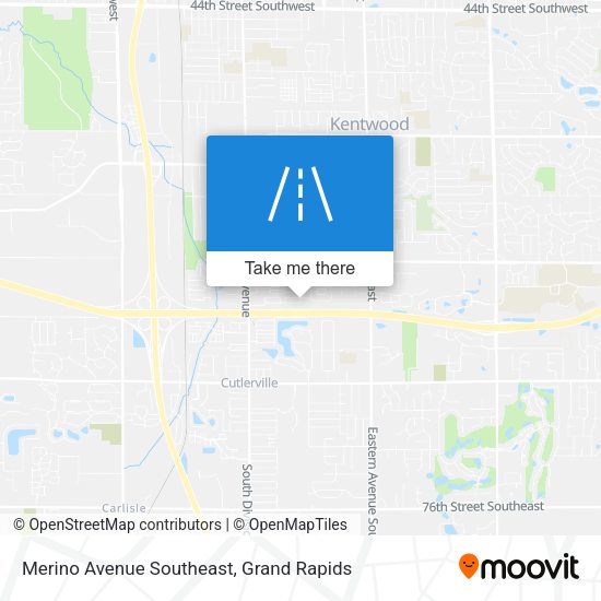 Mapa de Merino Avenue Southeast