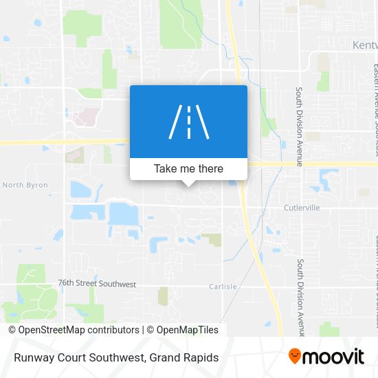 Runway Court Southwest map