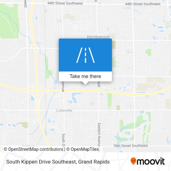 Mapa de South Kippen Drive Southeast