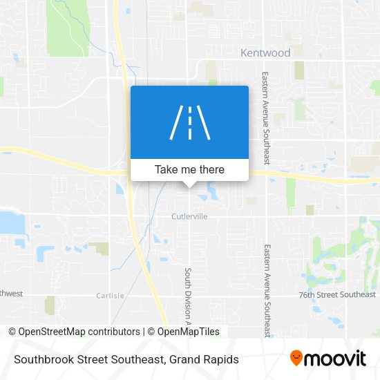 Southbrook Street Southeast map
