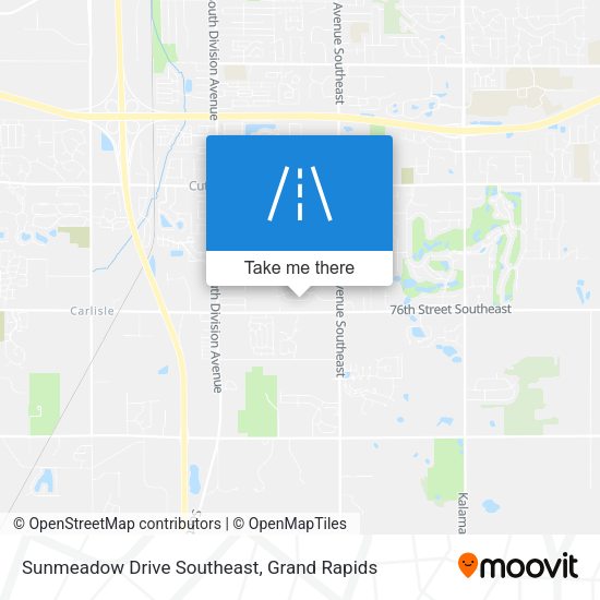Sunmeadow Drive Southeast map