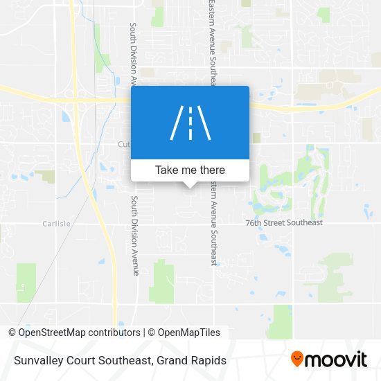 Sunvalley Court Southeast map