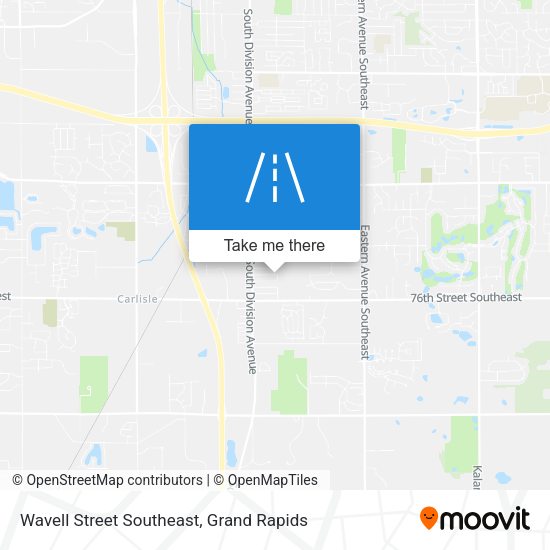 Mapa de Wavell Street Southeast