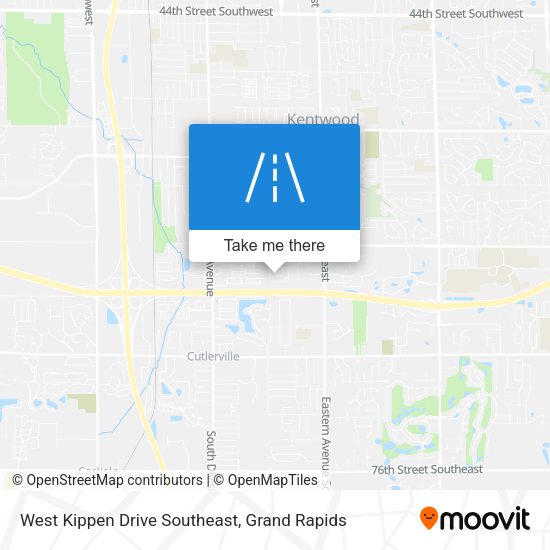 West Kippen Drive Southeast map