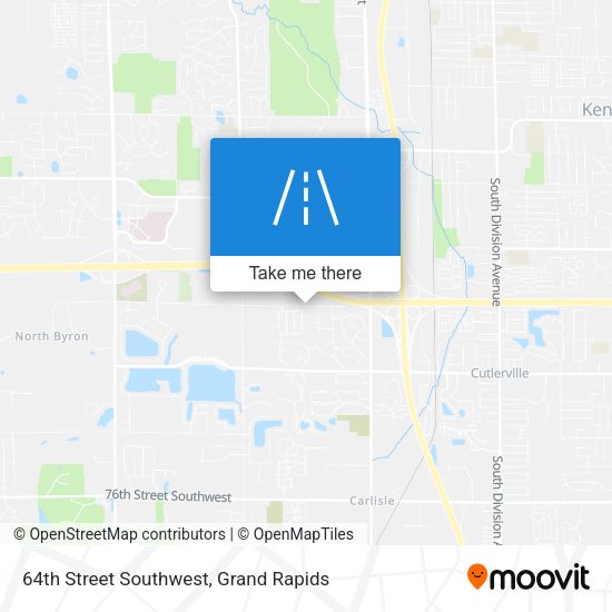 Mapa de 64th Street Southwest