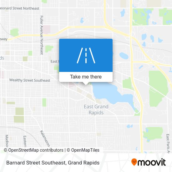 Barnard Street Southeast map