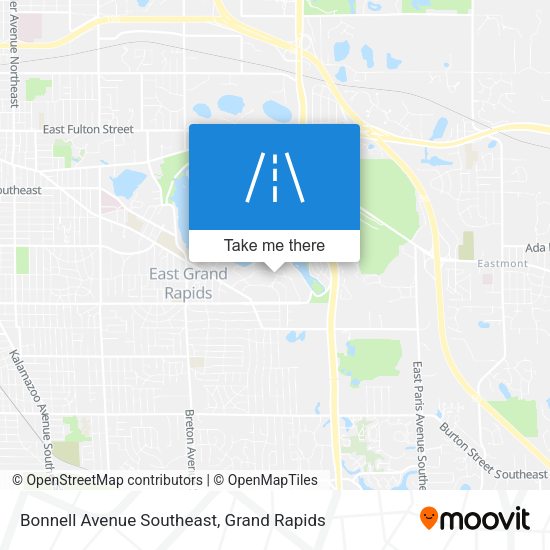 Mapa de Bonnell Avenue Southeast