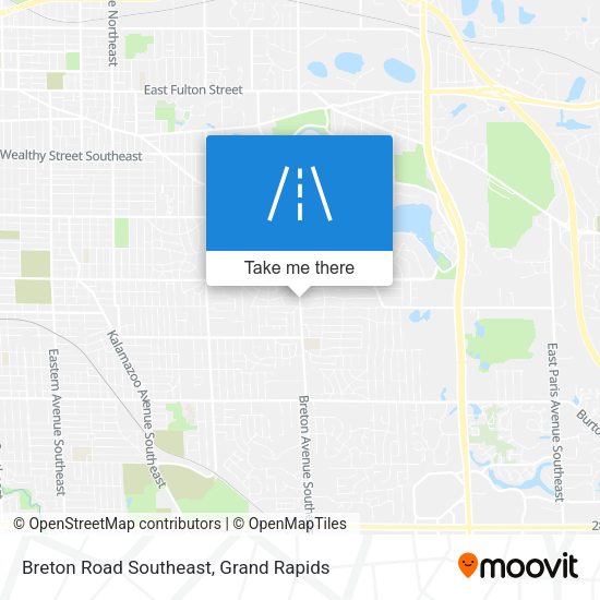 Mapa de Breton Road Southeast
