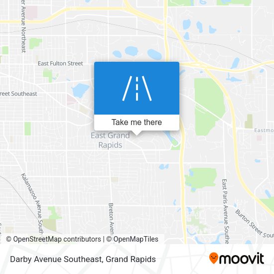 Mapa de Darby Avenue Southeast