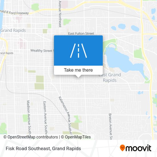 Mapa de Fisk Road Southeast