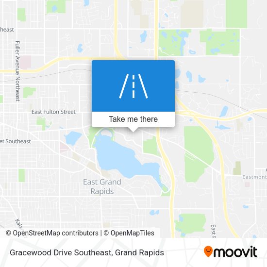 Gracewood Drive Southeast map
