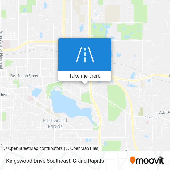Mapa de Kingswood Drive Southeast